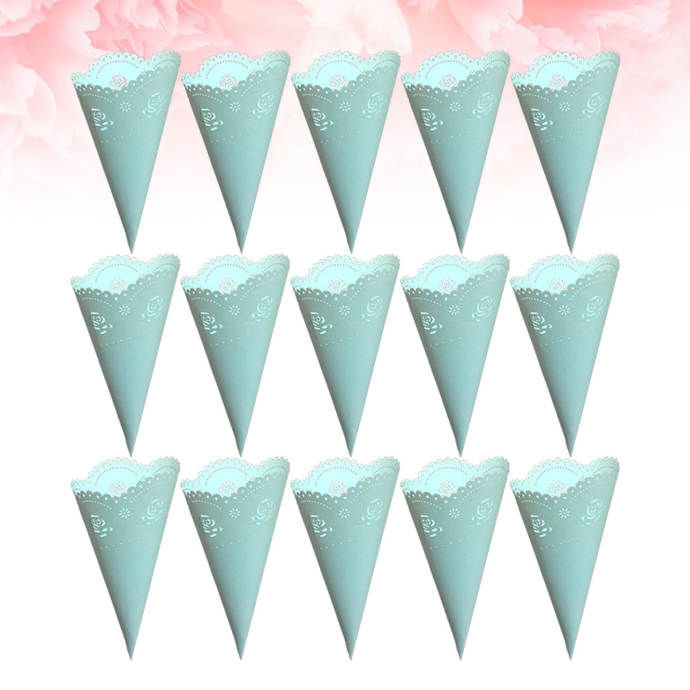 Papercraft Supply Confetti - 20 Adet Oyuk Konfeti Tutucuları Kağıt