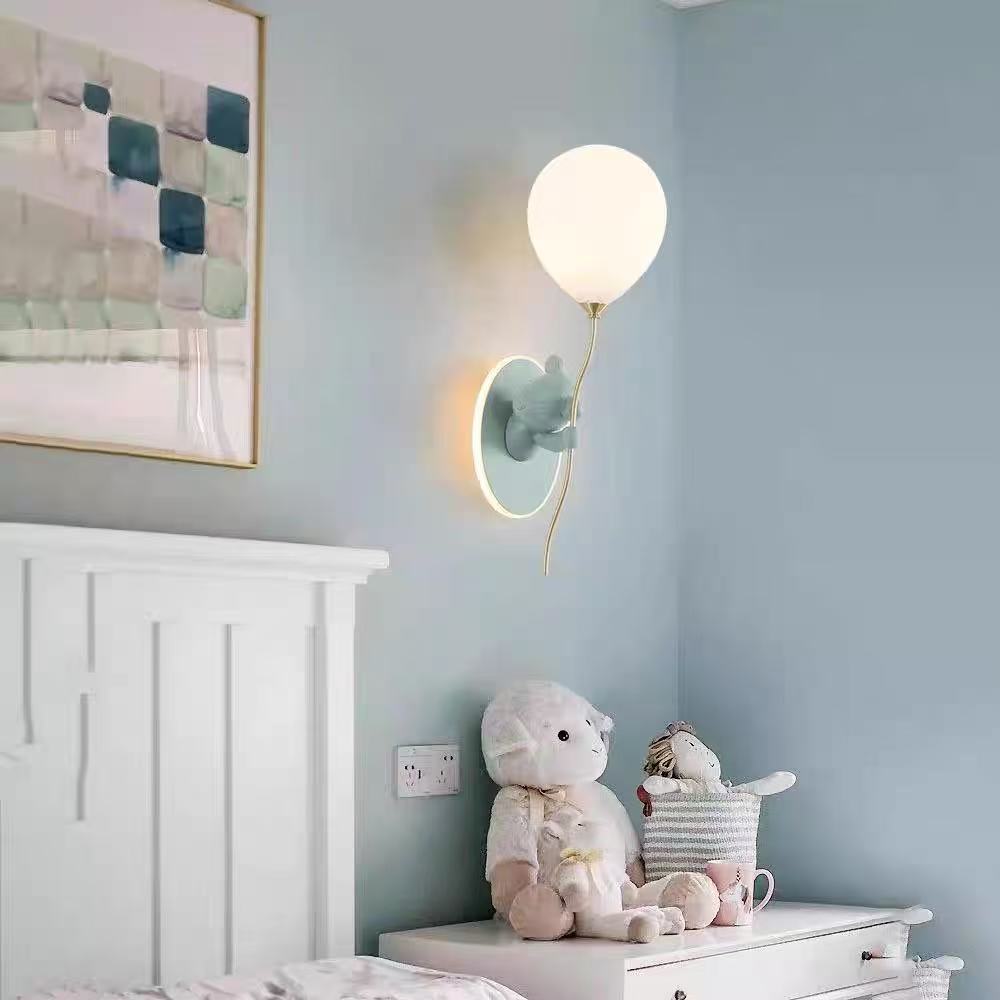 Led Balloon Light - İtalyan Karikatür Duvar Lambaları Sıcak Sevimli