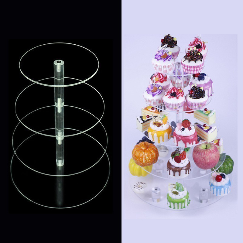 1 adet 3/4/5 katmanlı akrilik  - Cupcake Stand Tier incelemesi ve fiyatı