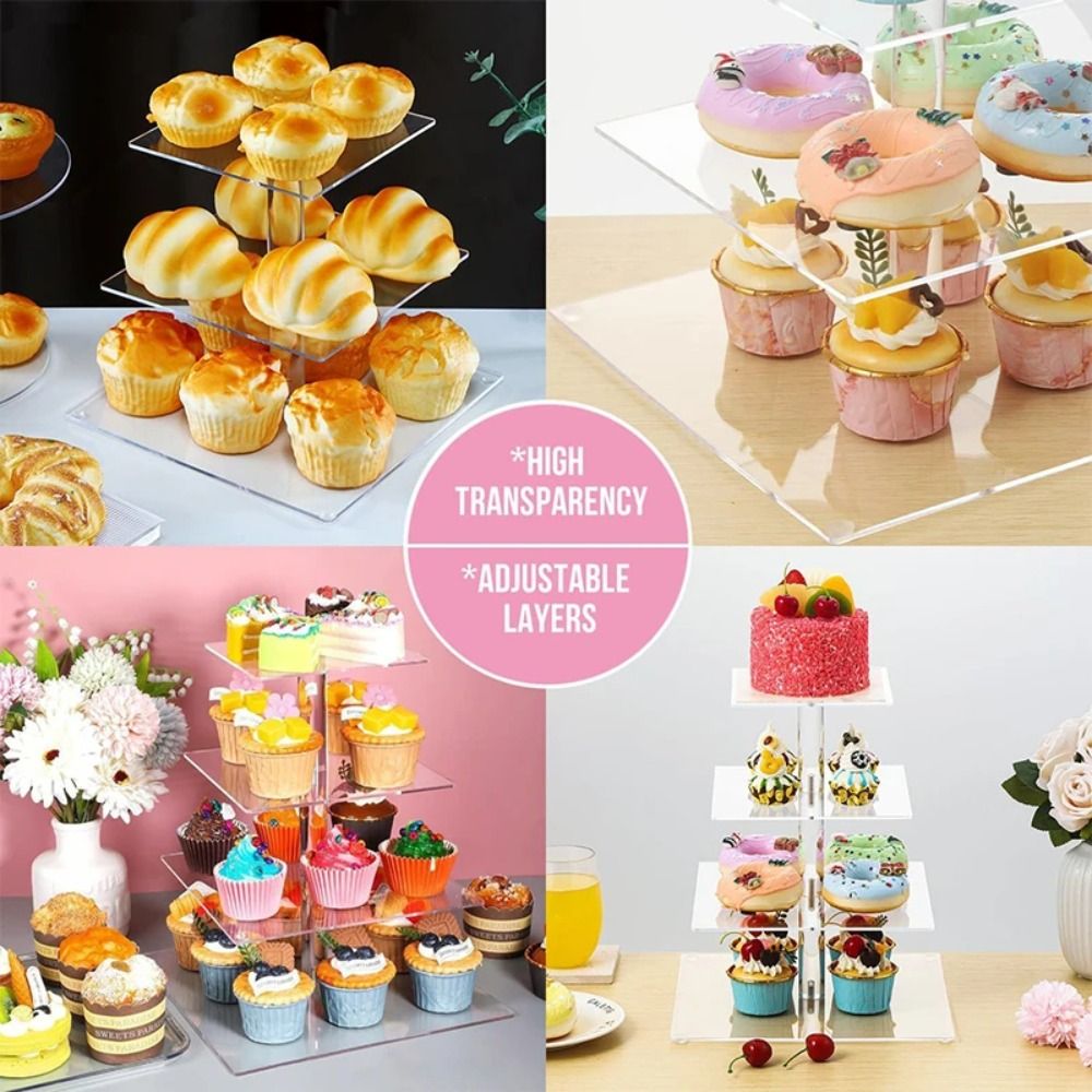 Şeffaf Akrilik Cupcake Standı  - Cupcake Stand Tier incelemesi ve fiyatı